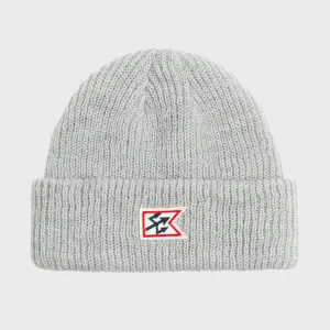 Dark Seas Whitmore Beanie Hat - Heather Grey