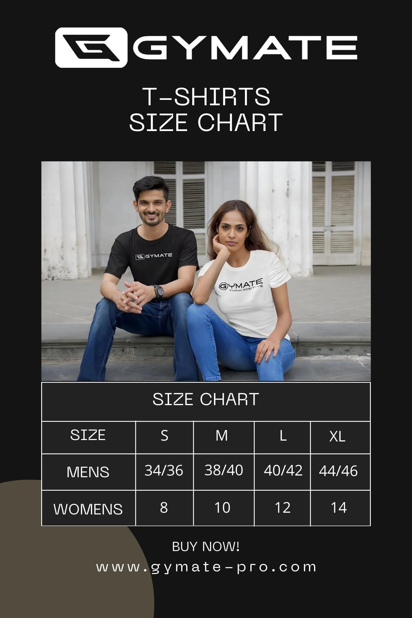 Designer T shirts for women ctr 'Think Positive' colour