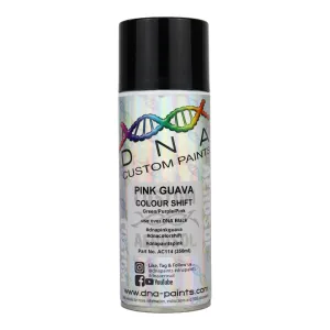 DNA PAINTS Colour Shift Pearl (Green/Purple/Pink) Spray Paint 350ml Aerosol Pink Guava