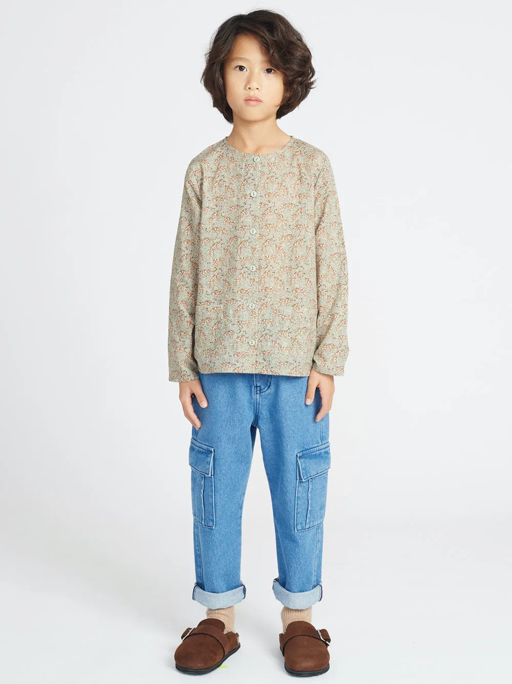 Fallon Blue Cargo Pants