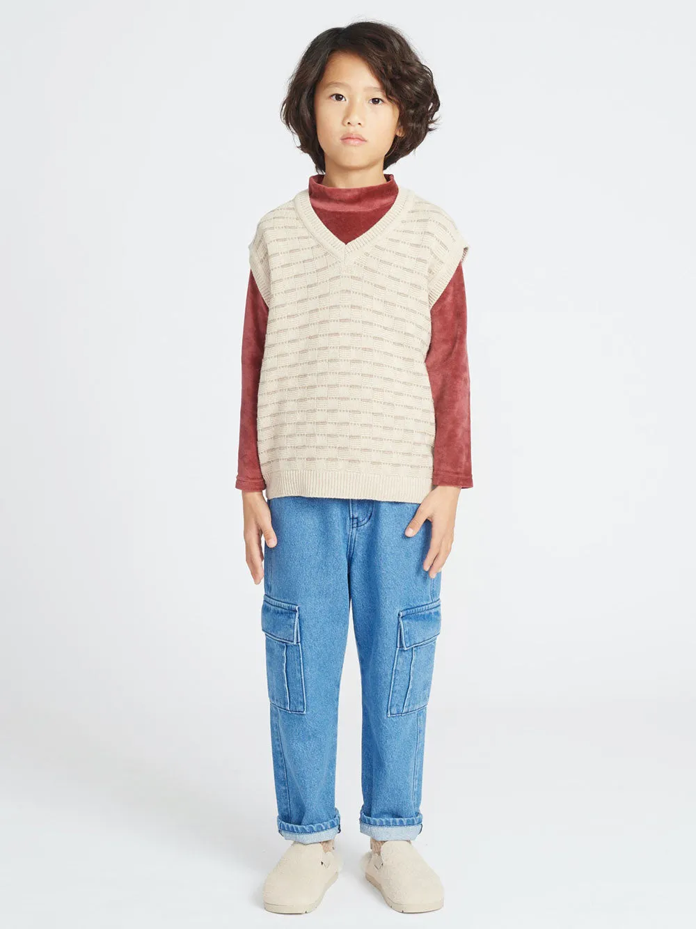 Fallon Blue Cargo Pants