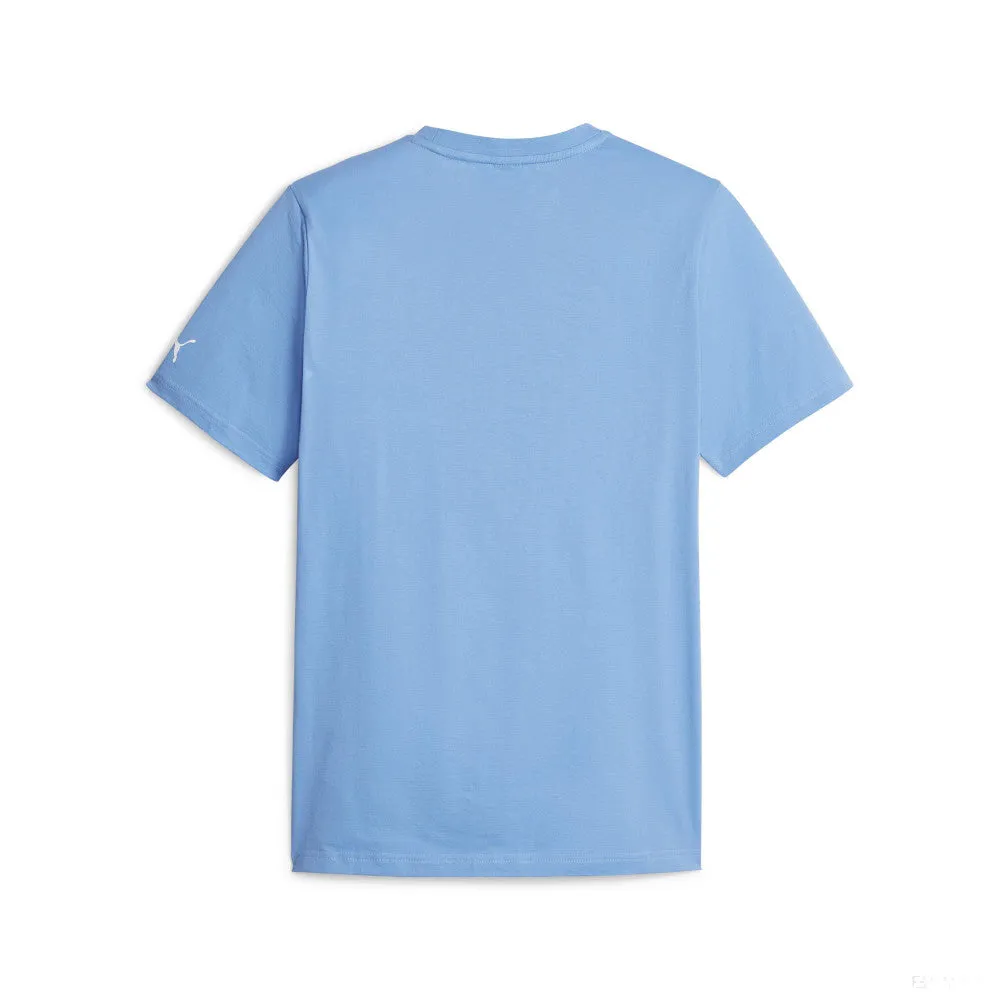 Ferrari t-shirt, Puma, Big shield, race colored, blue