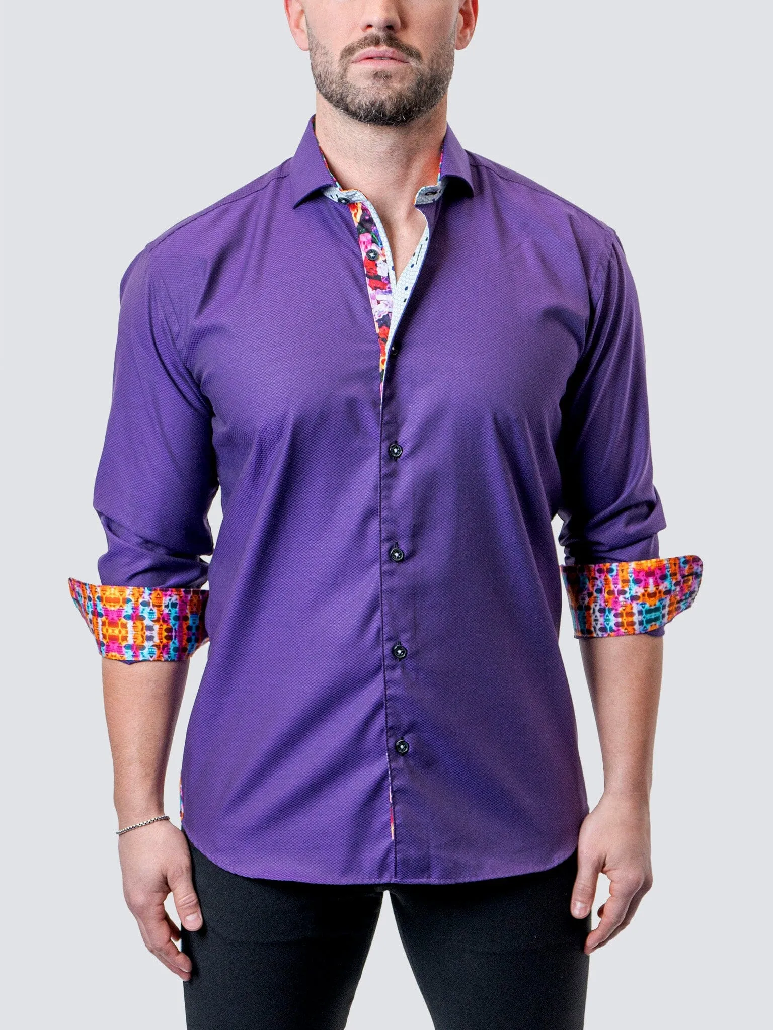 Fibonacci SkullCuff D Purple