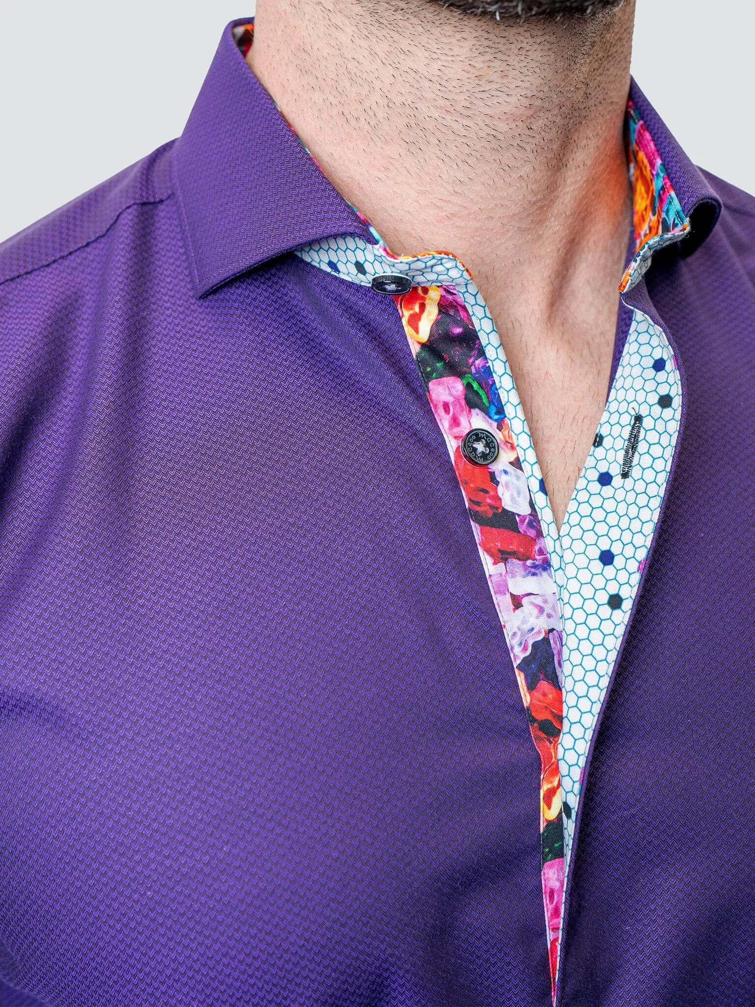 Fibonacci SkullCuff D Purple