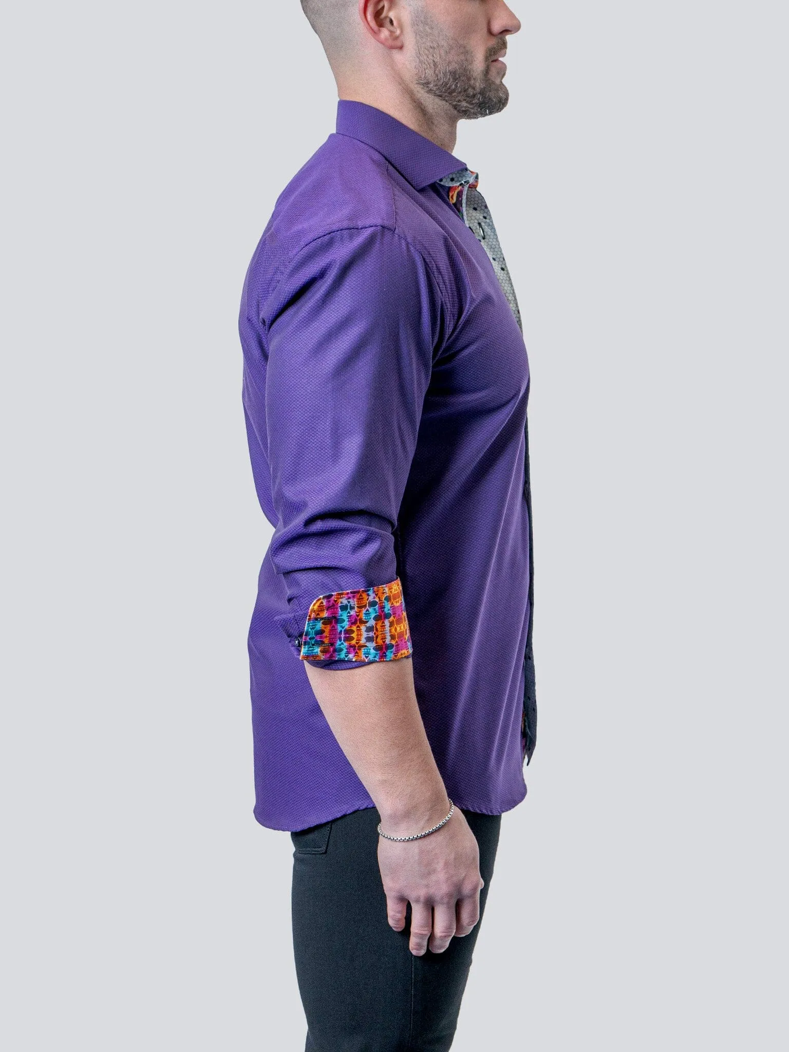 Fibonacci SkullCuff D Purple