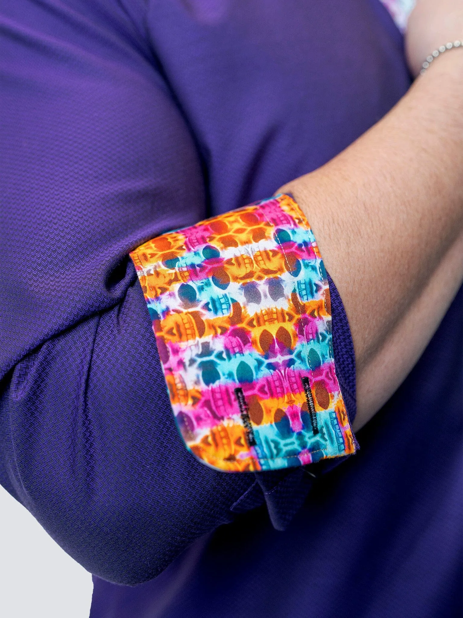 Fibonacci SkullCuff D Purple