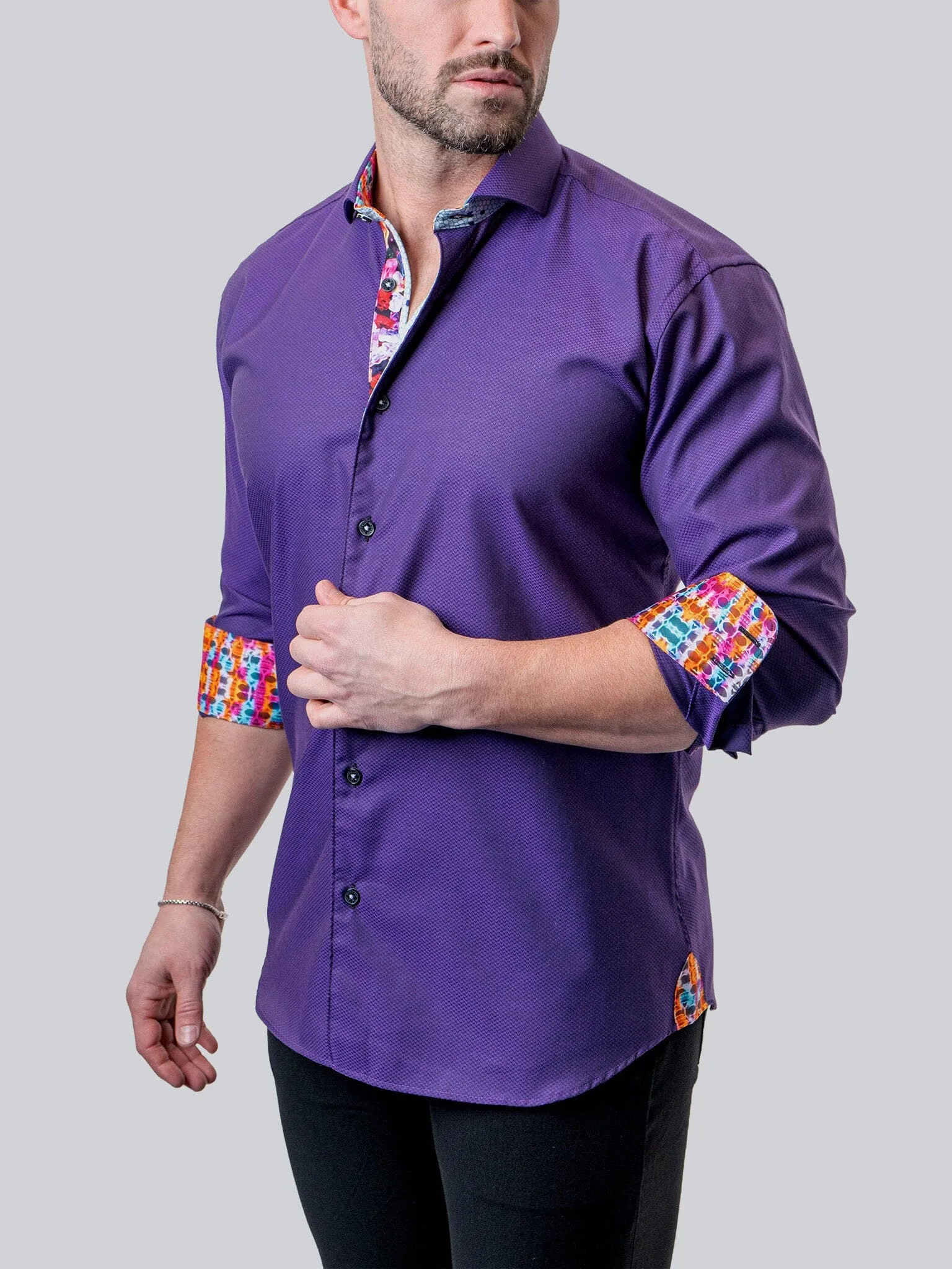 Fibonacci SkullCuff D Purple