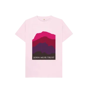 Four Mountains Kid's T-Shirt - New Red