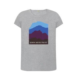 Four Mountains Women's T-shirt - New Blue