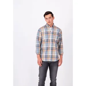 Fynch-Hatton COTTON SHIRT WITH A CLASSIC CHECK PATTERN 13108010 Pale Berry
