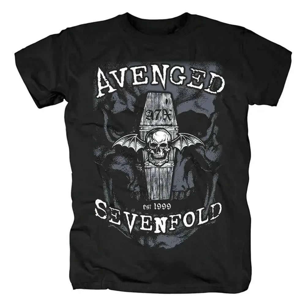 Harajuku Metalcore Avenged Sevenfold Rock T Shirt Hip Hop Streetwear T Shirt