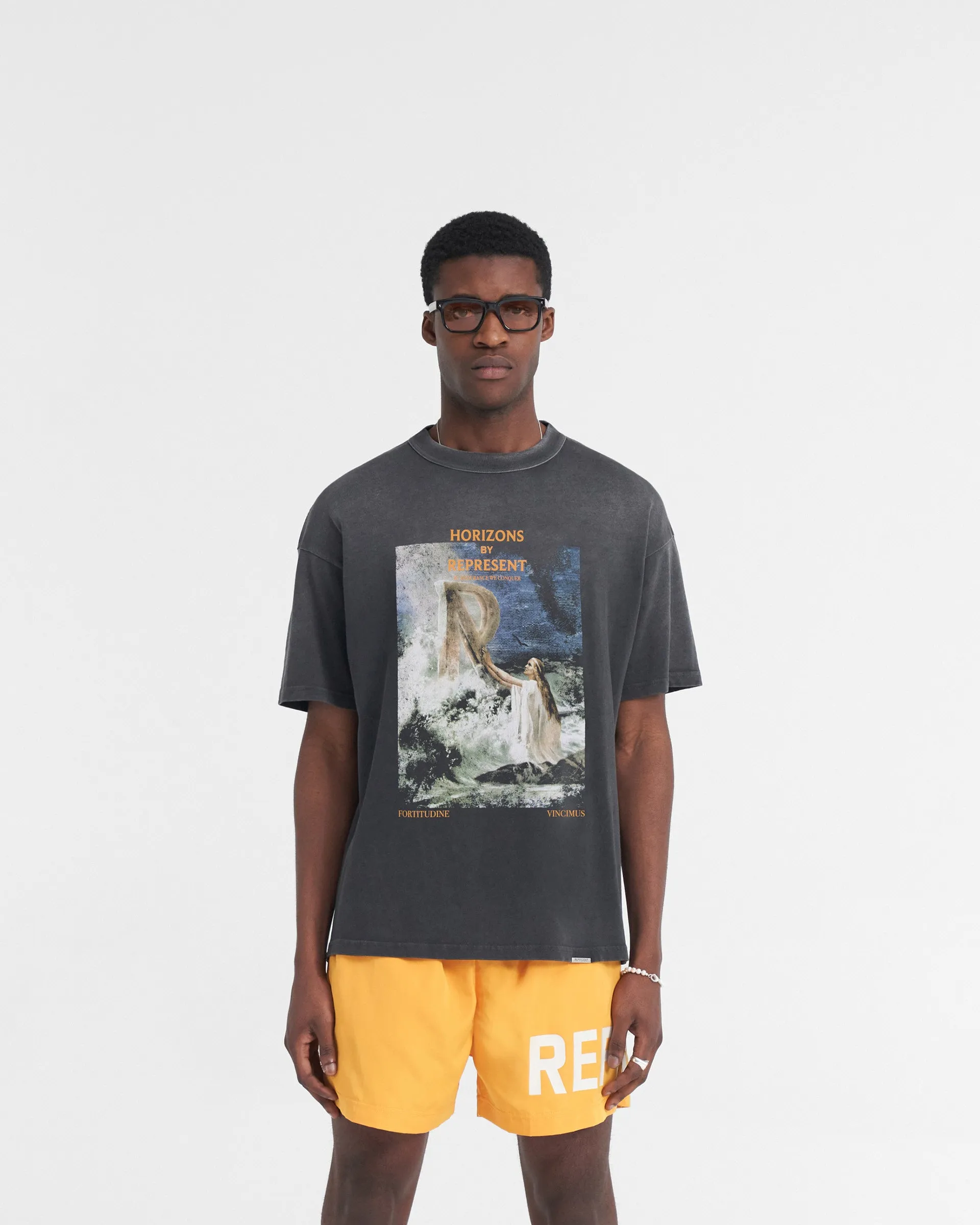 Higher Truth T-Shirt - Aged Black