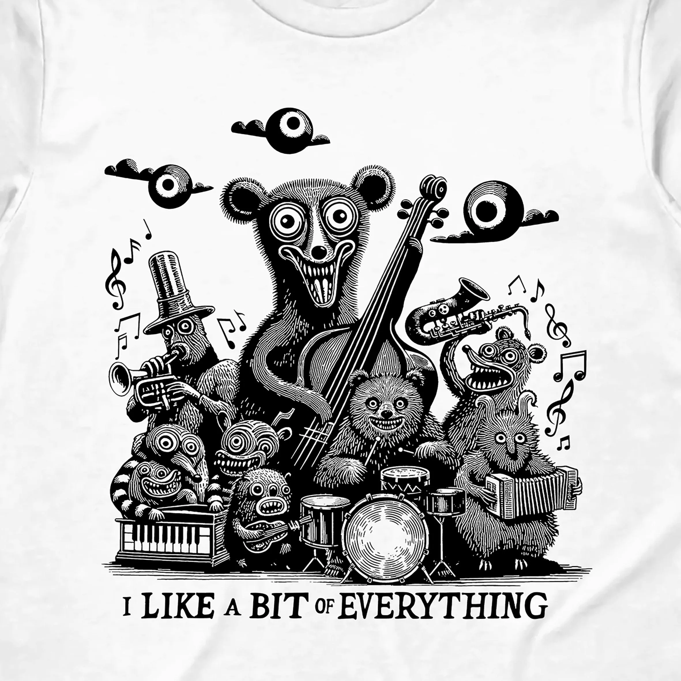 I Like a Bit of Everything Bear T-Shirt
