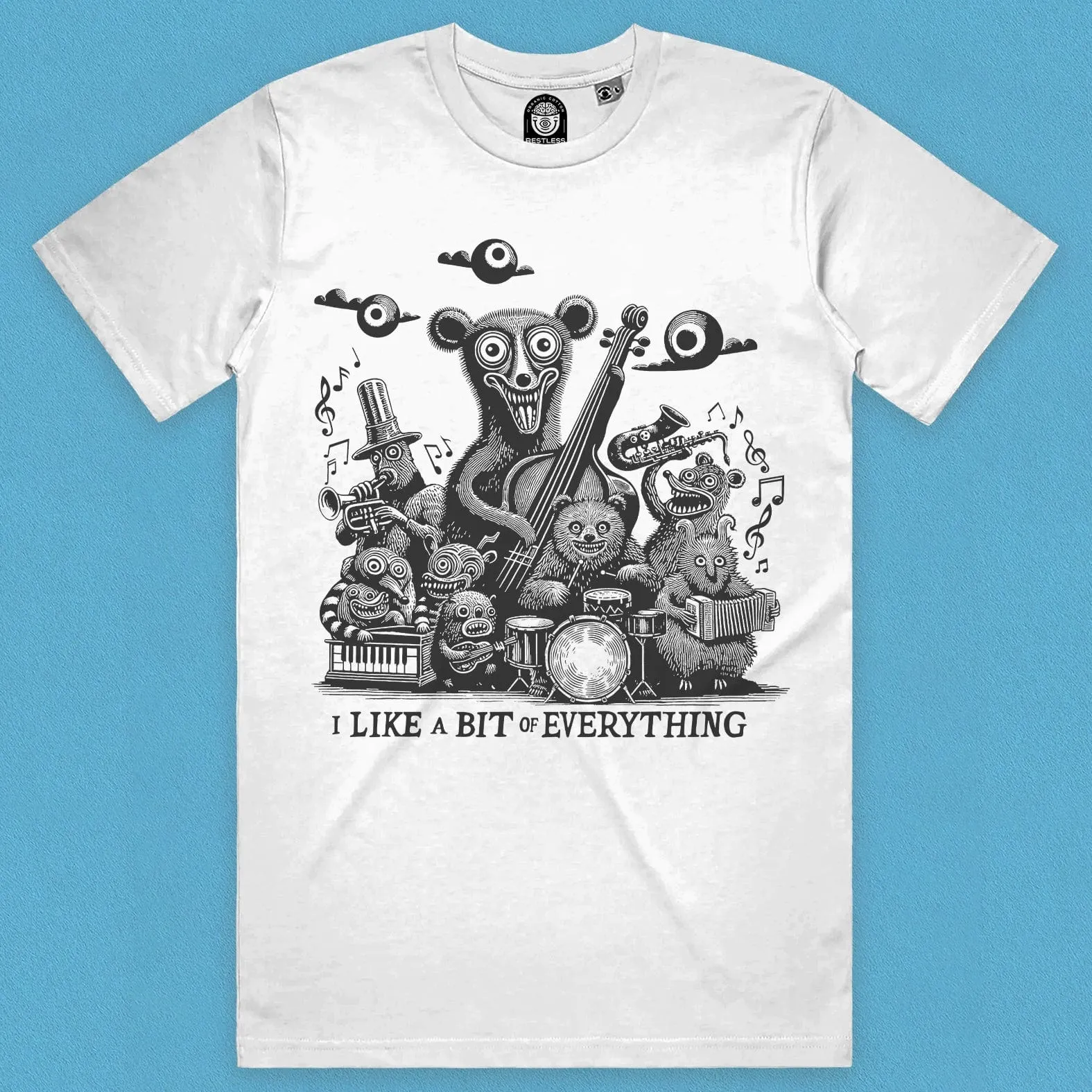 I Like a Bit of Everything Bear T-Shirt