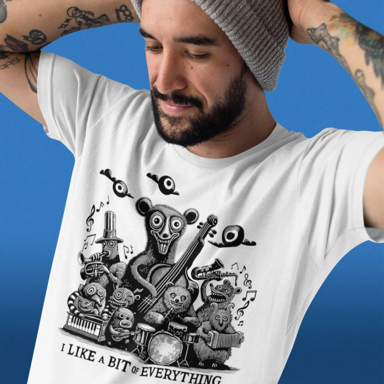I Like a Bit of Everything Bear T-Shirt