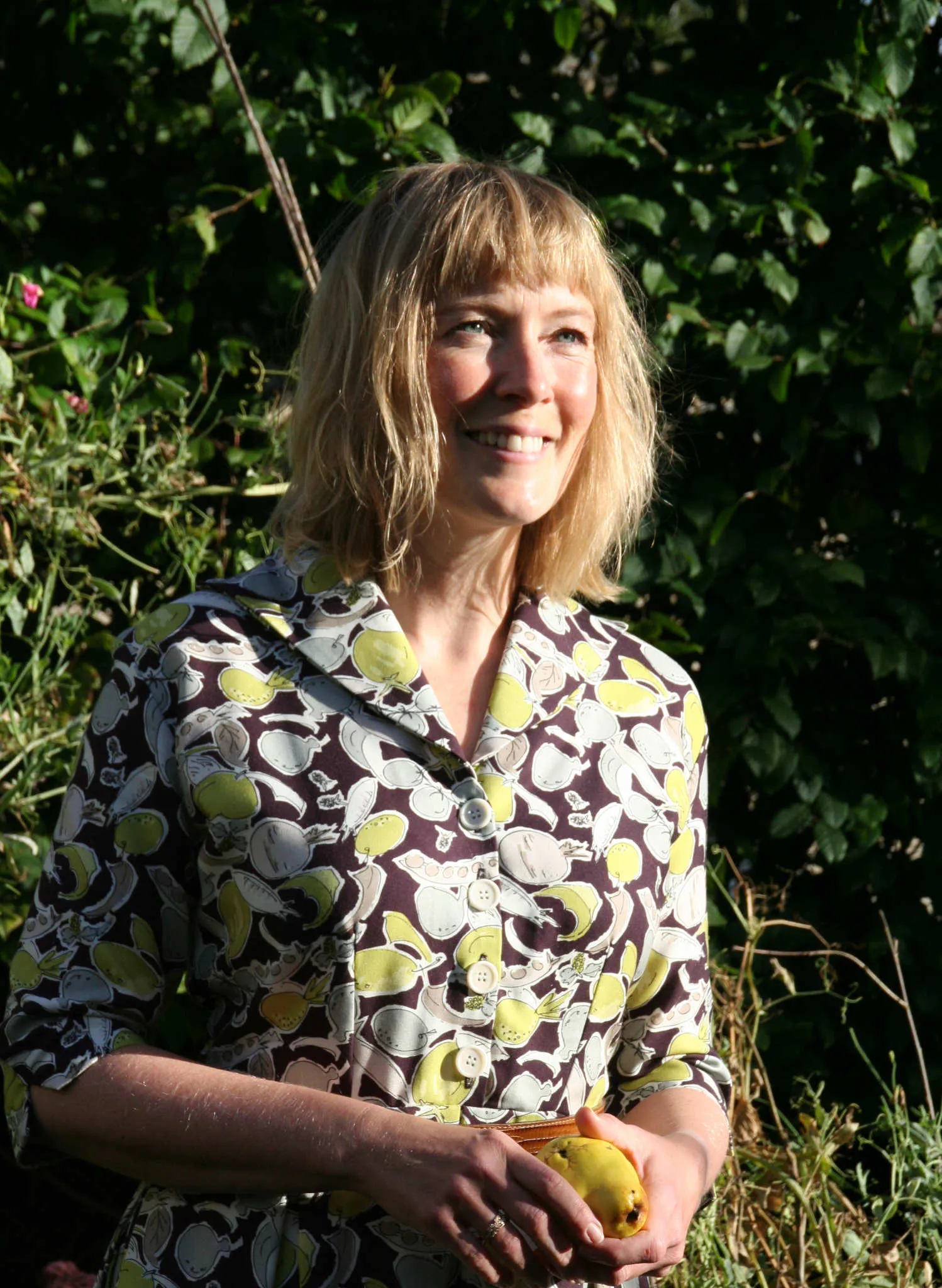 Ida - Blackcurrant Homegrown Dress
