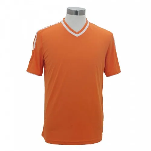Jersey Dry Fit V Neck Short Sleeve
