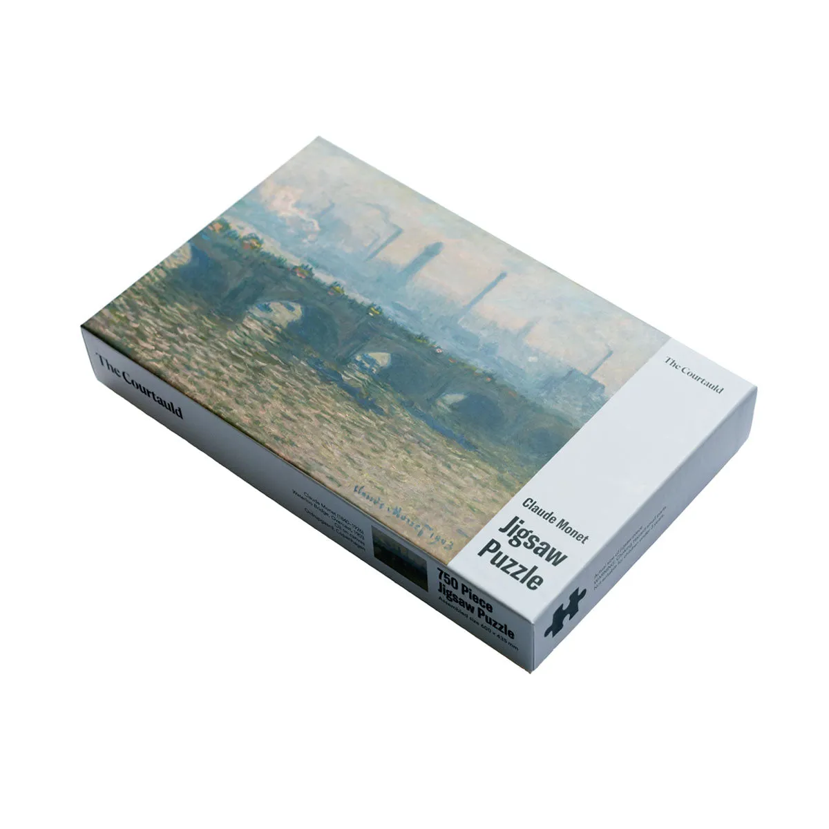 Jigsaw Puzzle Monet Waterloo Bridge, Overcast