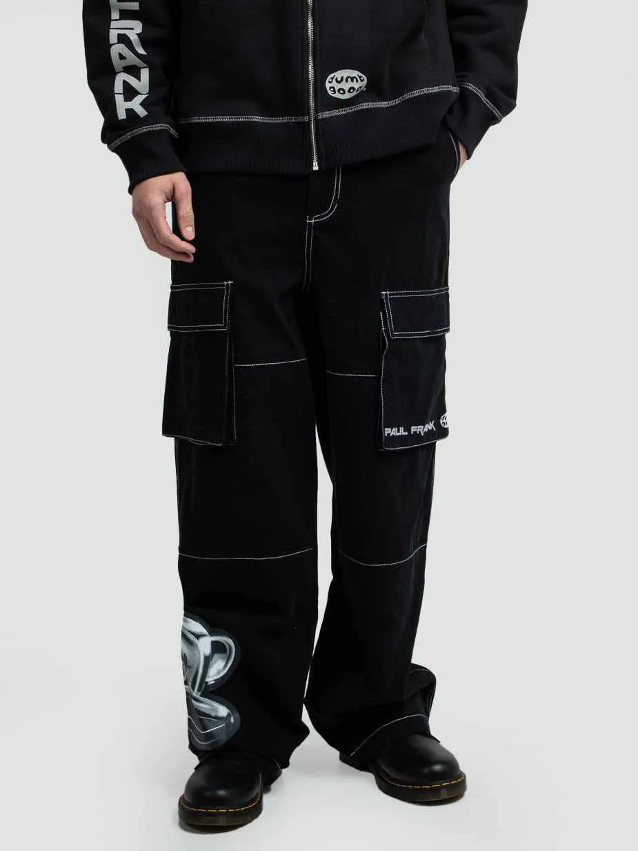 Julius Black Cargo Pants