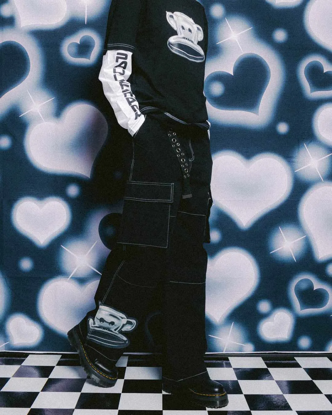 Julius Black Cargo Pants
