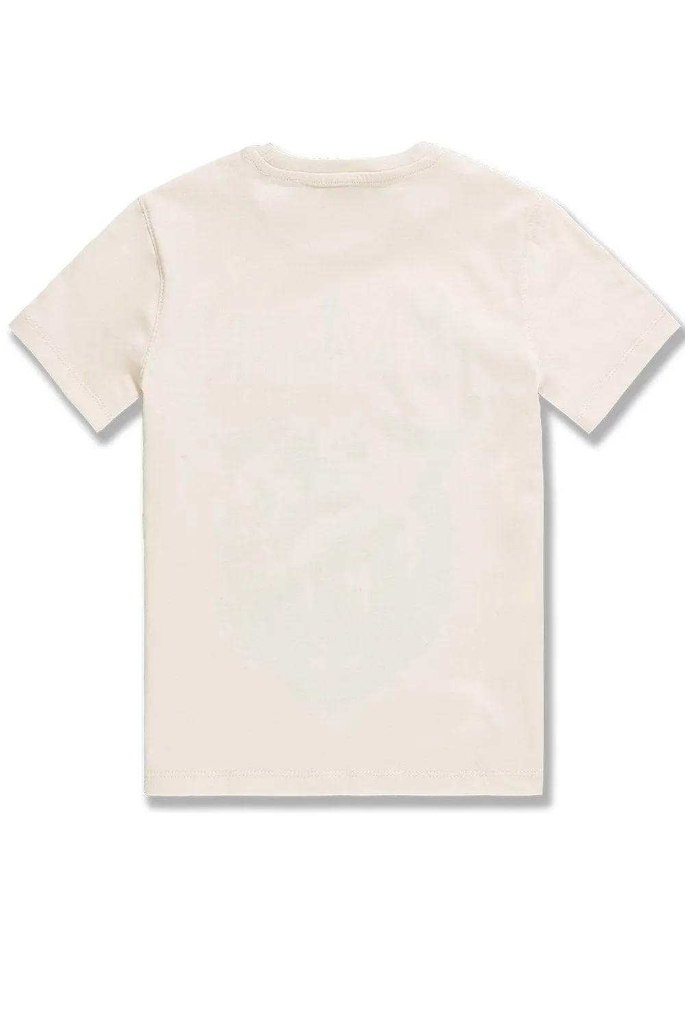 Kids Blak Panther T-Shirt (Cream)