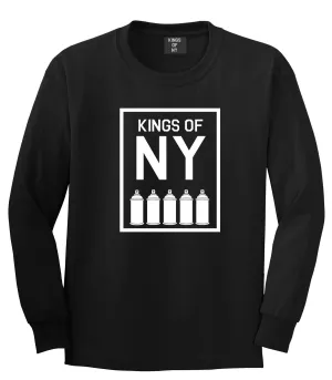 Kings Of NY Spray Can Graffiti Art Long Sleeve T-Shirt