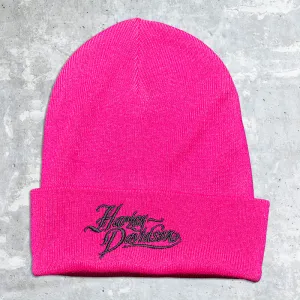 Lake Shore Harley Davidson-Pink Beanie