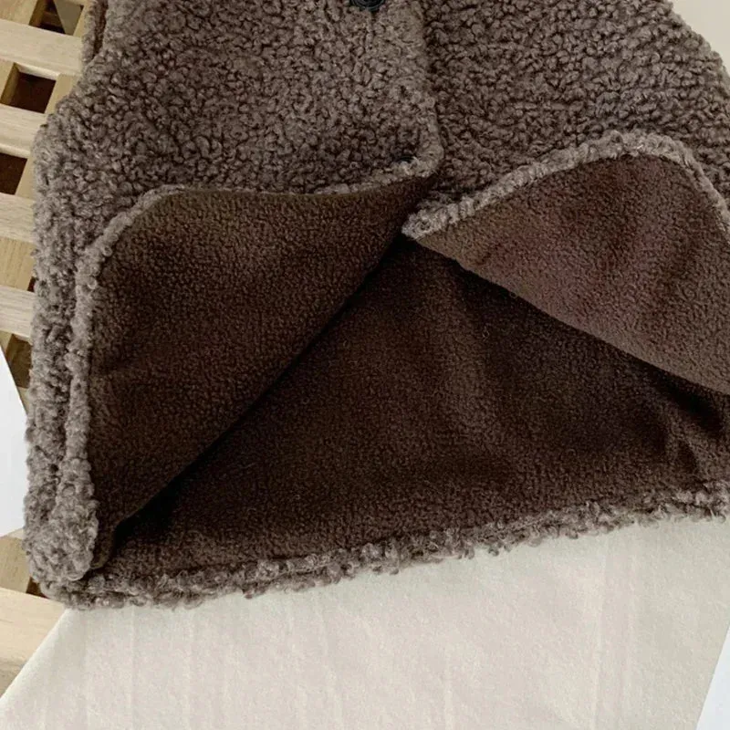 Lamb Wool Velvet Baby Vest