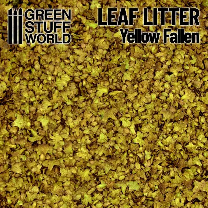 Leaf Litter - Fallen Yellow - 3480 - Green Stuff World