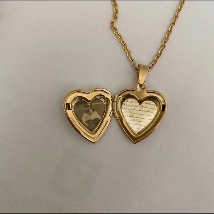 Locket Heart Birth Month Flower