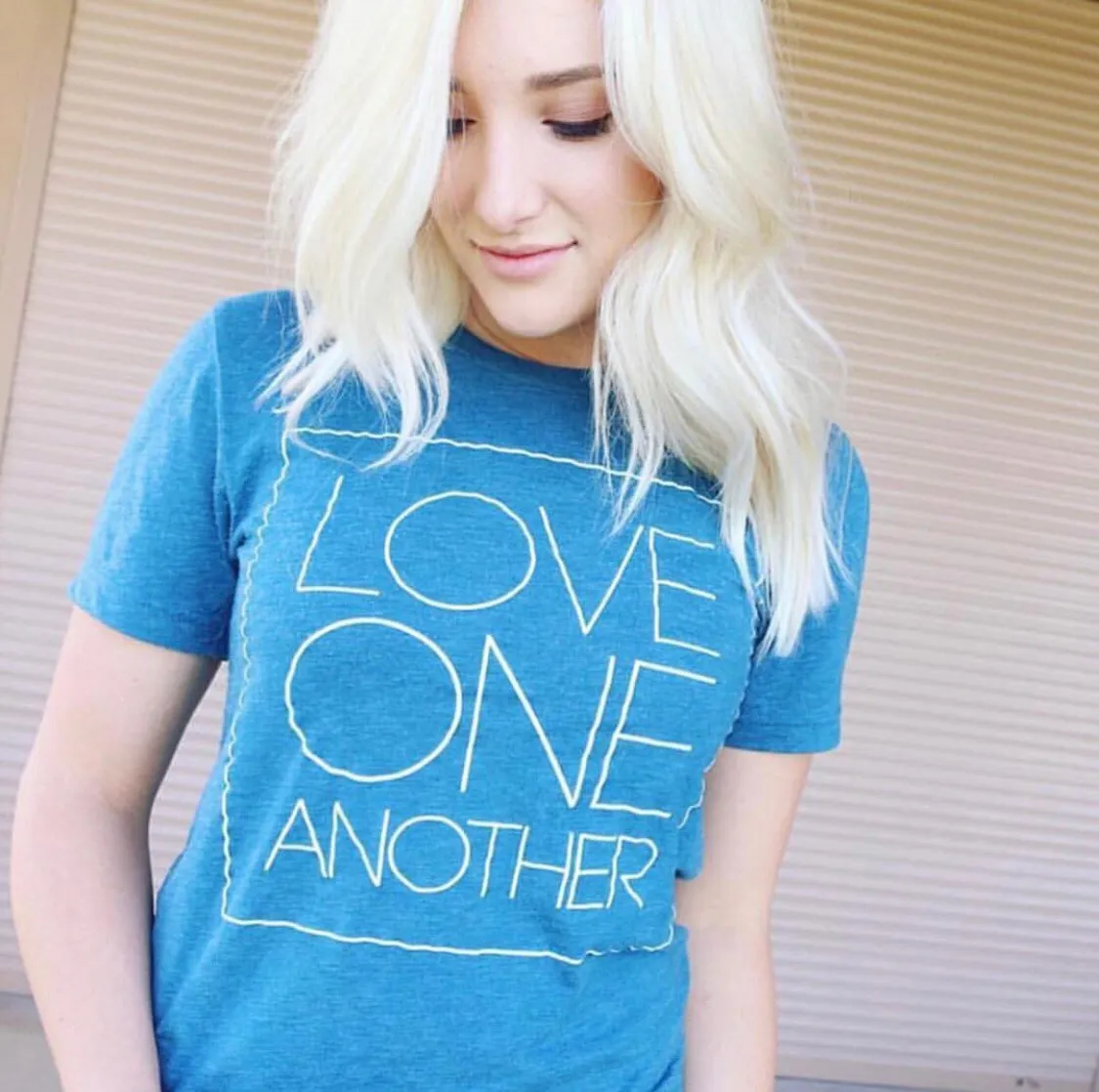 LOVE ONE ANOTHER ADULT T-SHIRT