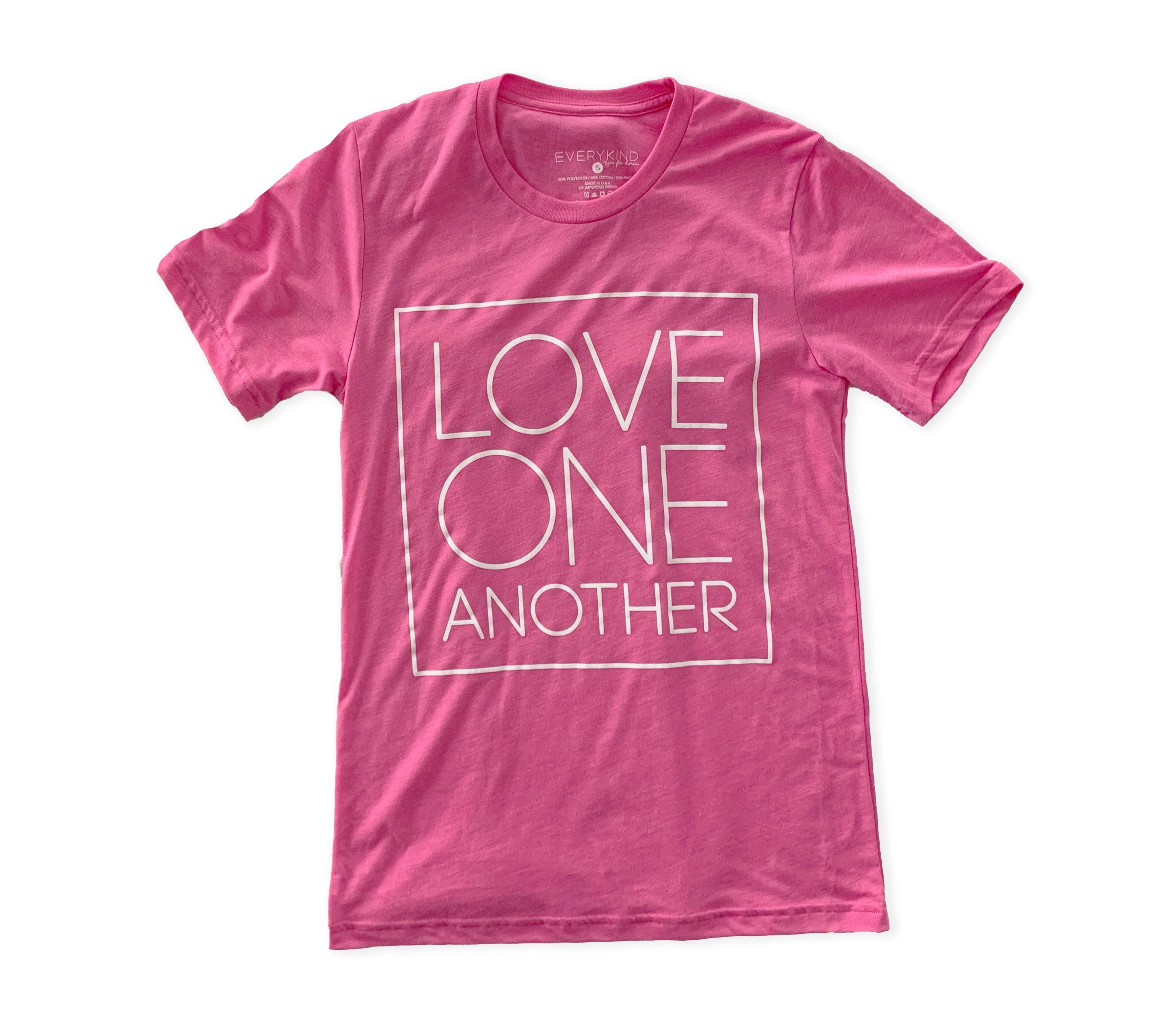 LOVE ONE ANOTHER ADULT T-SHIRT