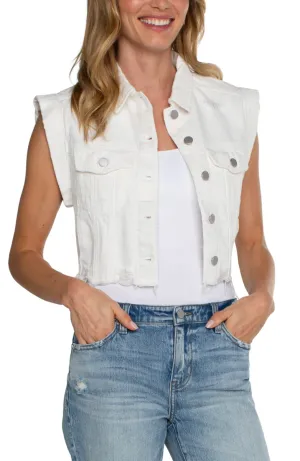LVRP Cropped Sleeveless Jacket