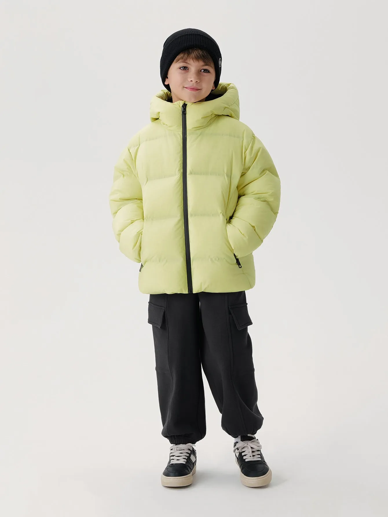 MARC & JANIE Boys Ultralight Hooded Down Coat 241565