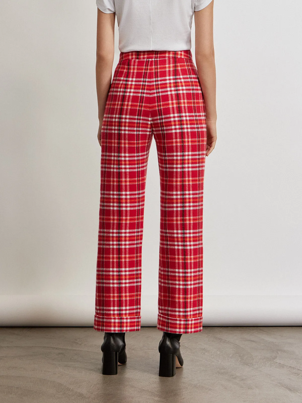 Marissa Check Trousers