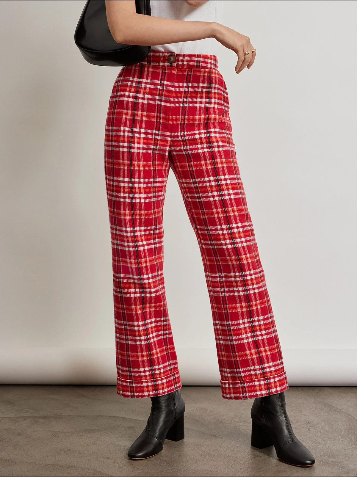 Marissa Check Trousers