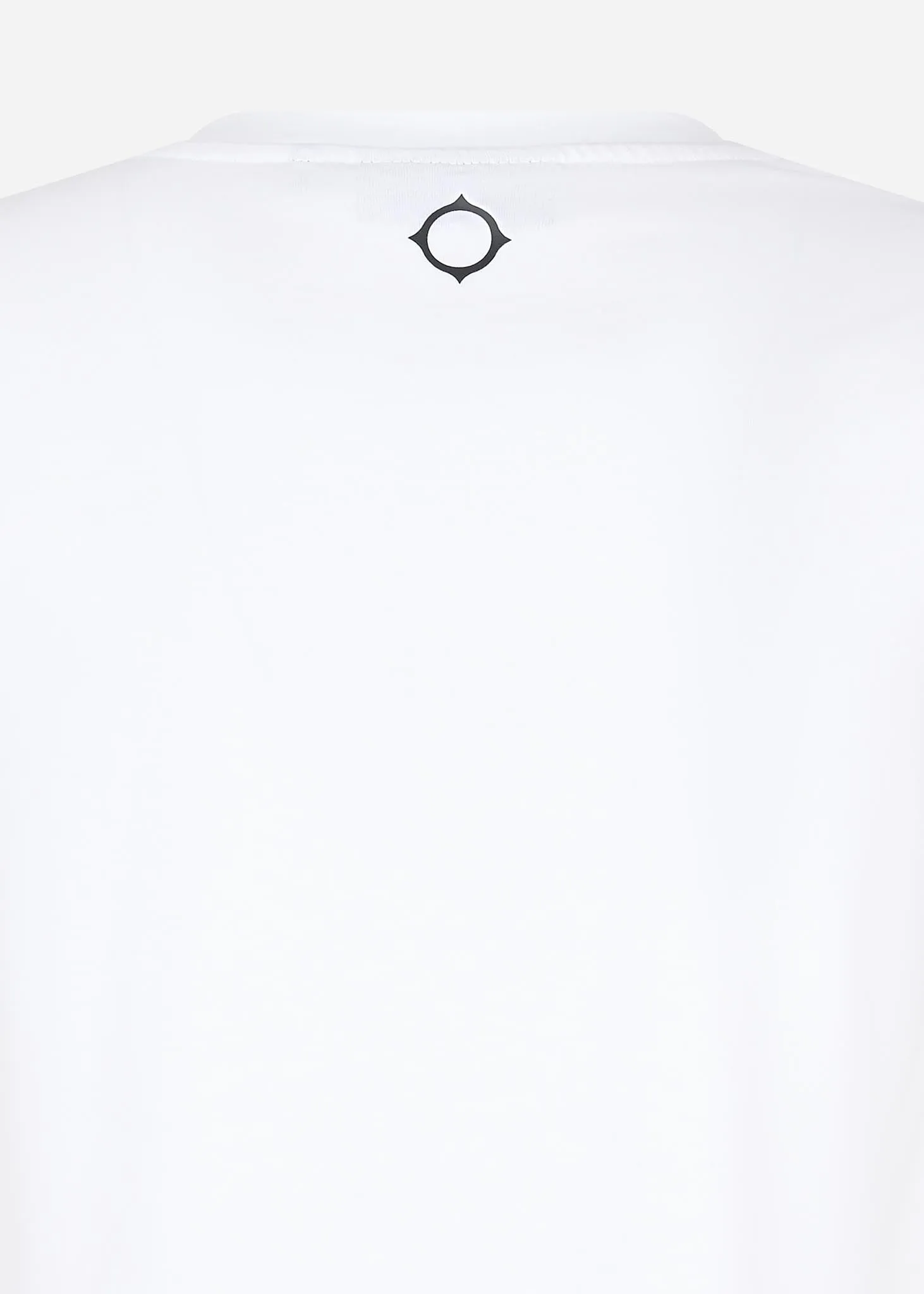 MA.Strum block print tee - optic white