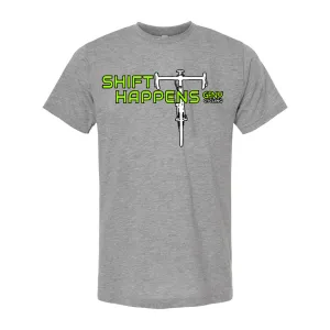 Men T-Shirt Grey Shift Happens