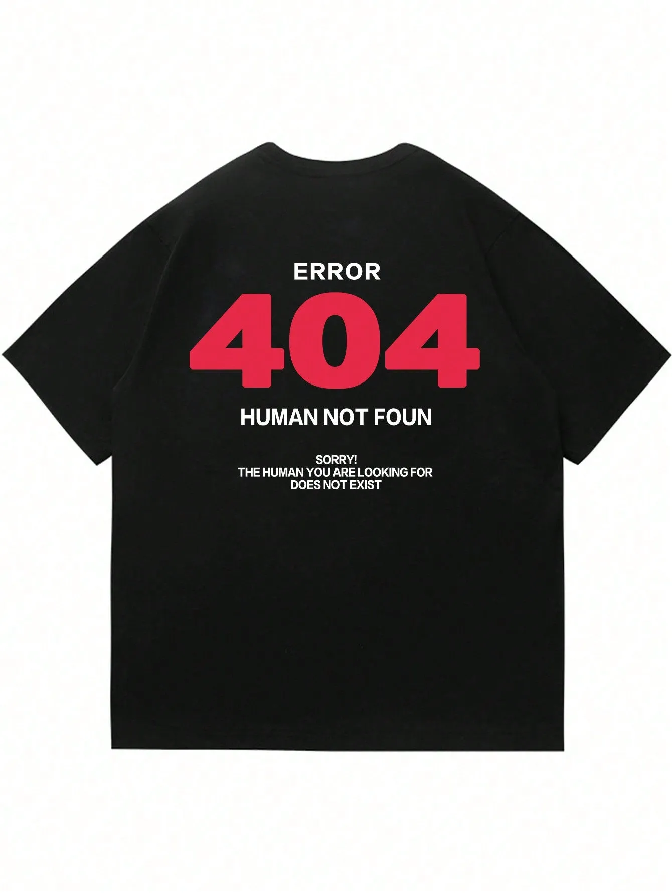 Men's Casual Numeric Print Round Neck Short Sleeve T-Shirt, Summer