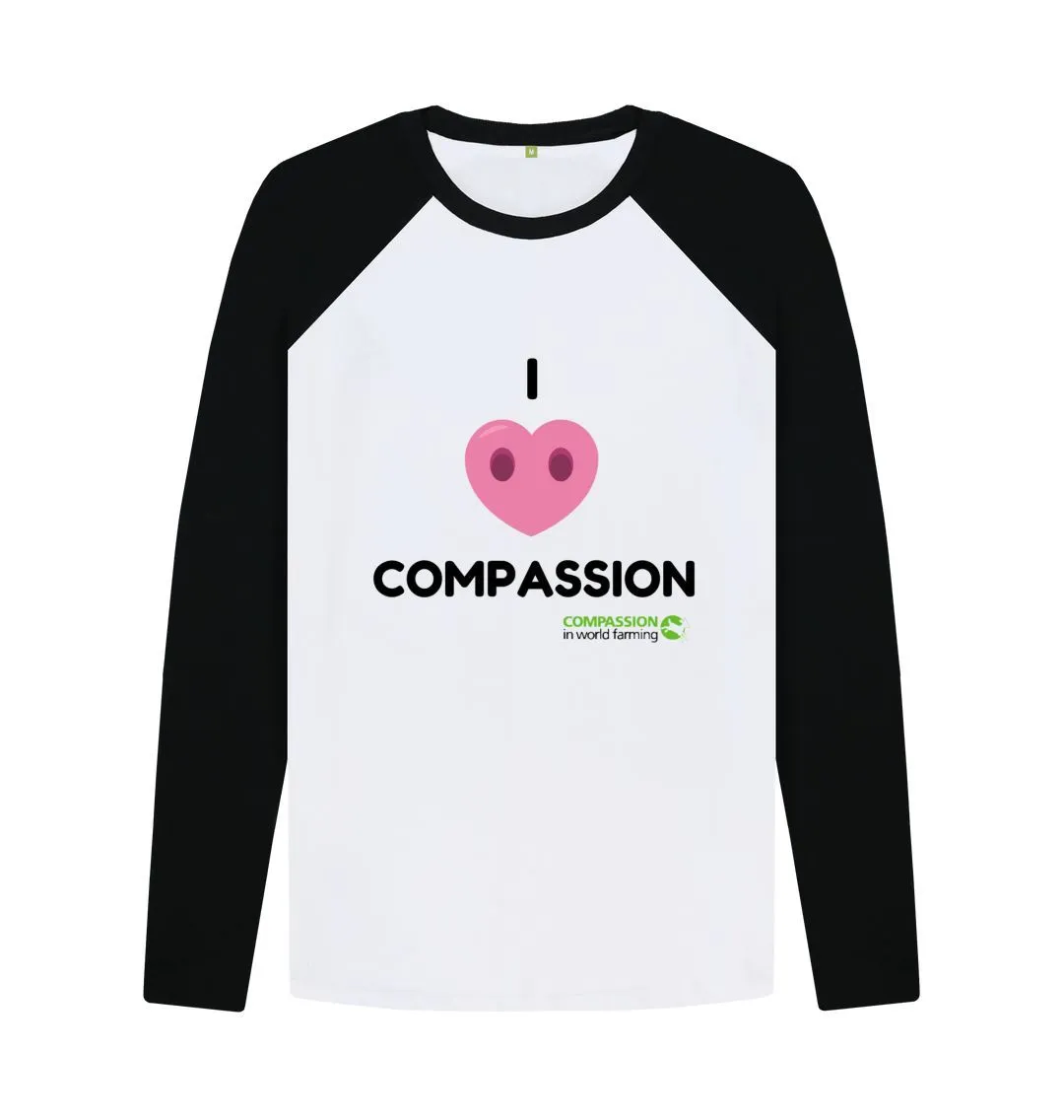 Men's Compassion Baseball T-Shirt