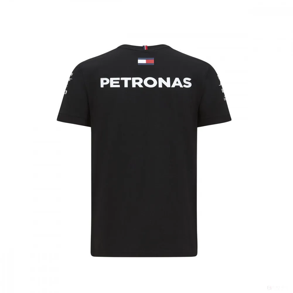 Mercedes T-shirt, Team, Black, 2020