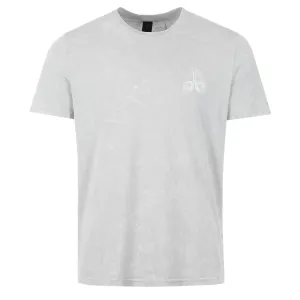 Moose Knuckles Philippe T Shirt in Steel Wash