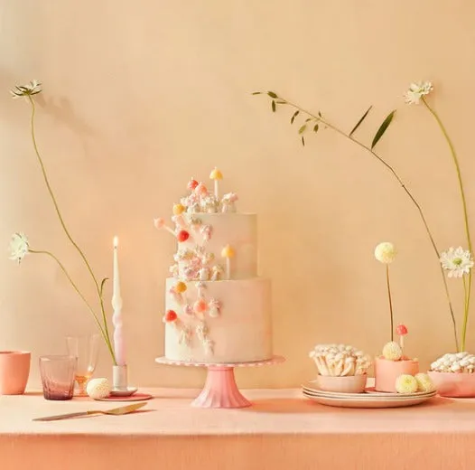 Mushroom Birthday Candles (x 6)