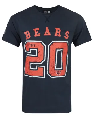 New Era NFL Chicago Bears Vintage Team Number Men's T-Shirt