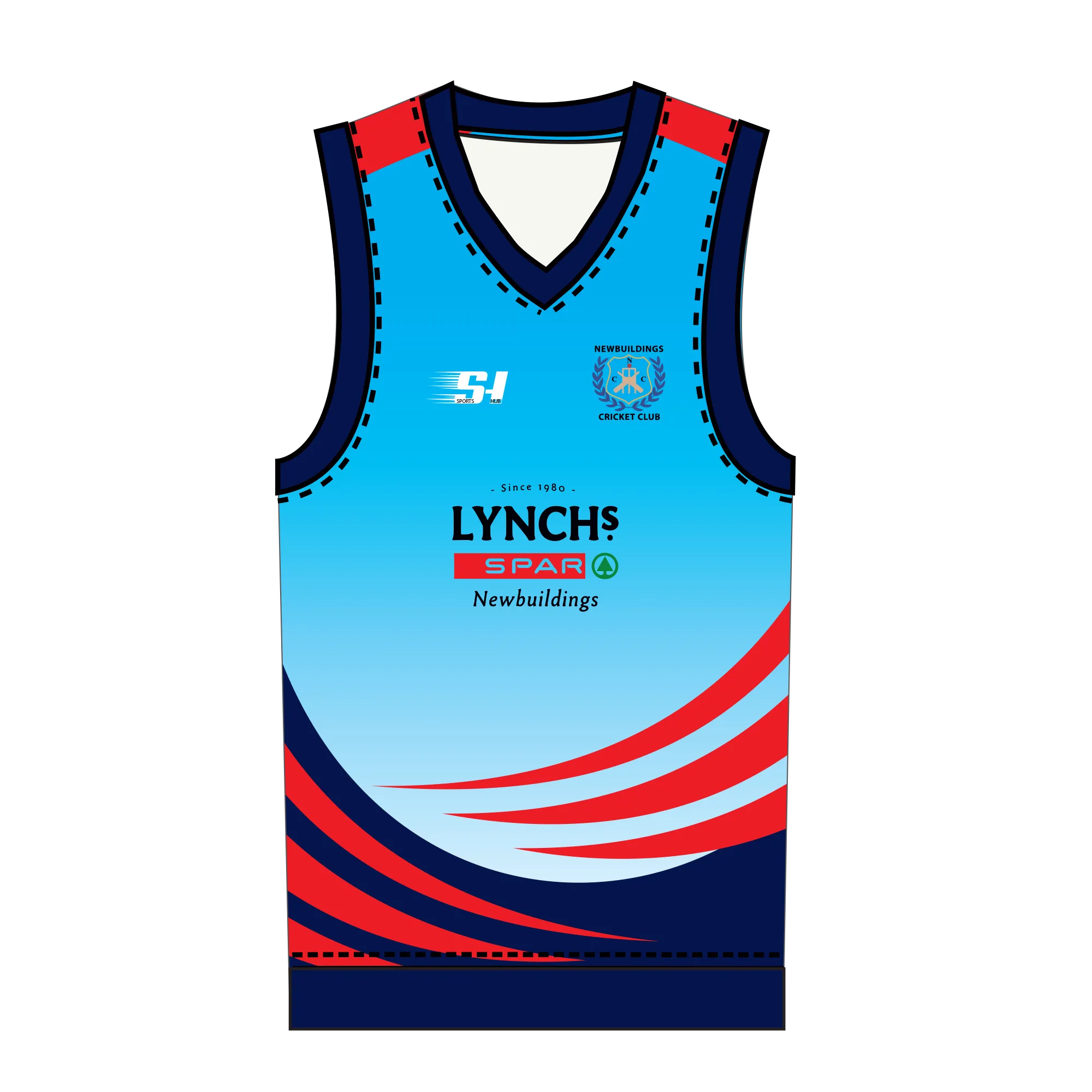 Newbuildings Cricket Club Playing Jumper Sleeveless