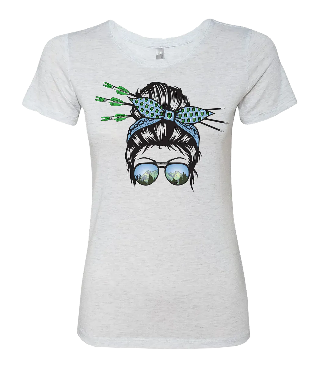 NOCK ON Hot Mess Ladies Tee