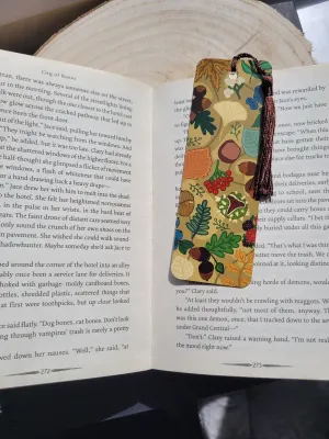 Nuts and berries bookmark