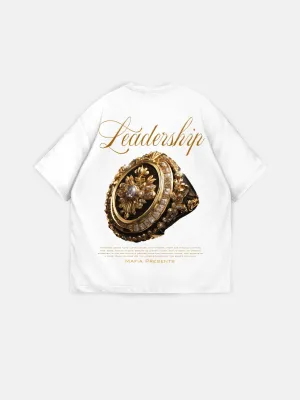 Oversize Leadership T-shirt - Ecru