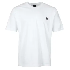 Paul Smith Reg Fit Zebra T Shirt in White