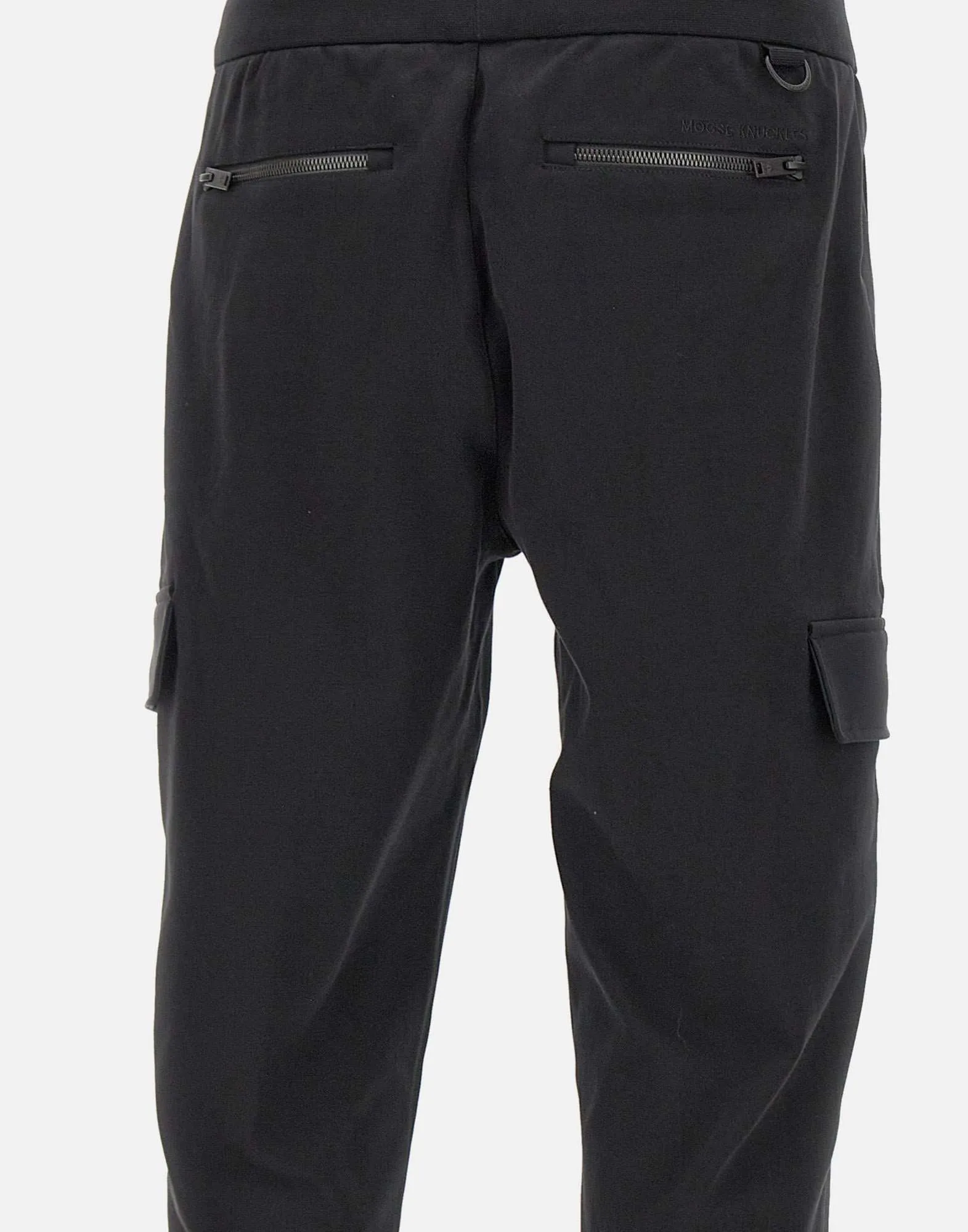 Perido Black Cargo Pants for Men